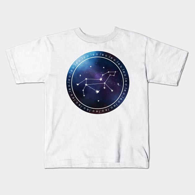 Leo Kids T-Shirt by Jande Summer